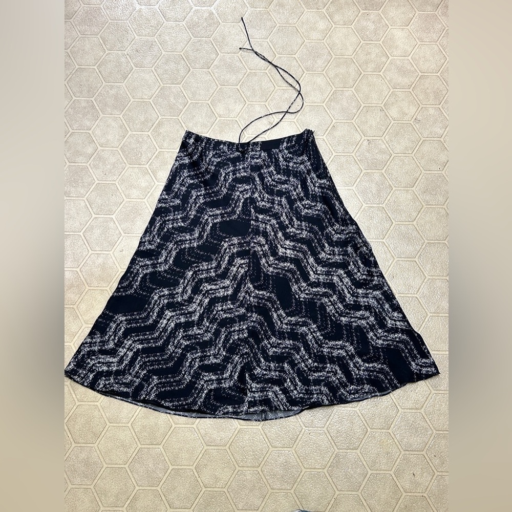 Women's 4 Nordstrom Collection Geometric Patterned Silk Skirt